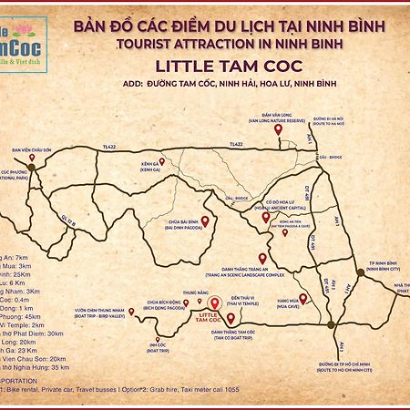 Littletamcoc Boutique Villa Ninh Binh Exterior photo