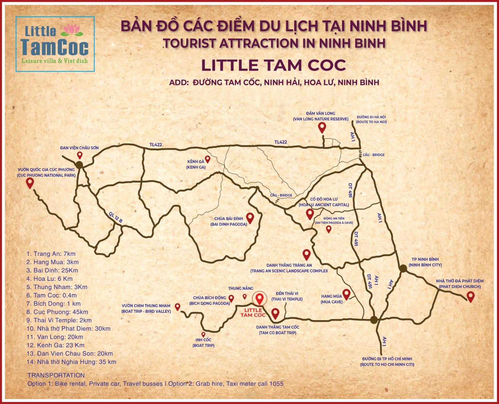Littletamcoc Boutique Villa Ninh Binh Exterior photo